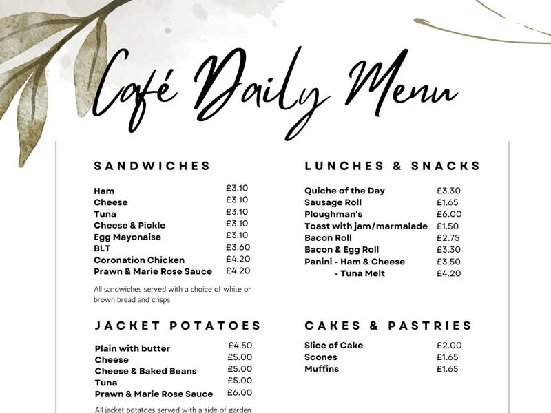 Café & Daily Menu image